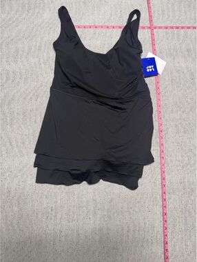JoyLab Black Active Dress with Velour Wicking, Size XL